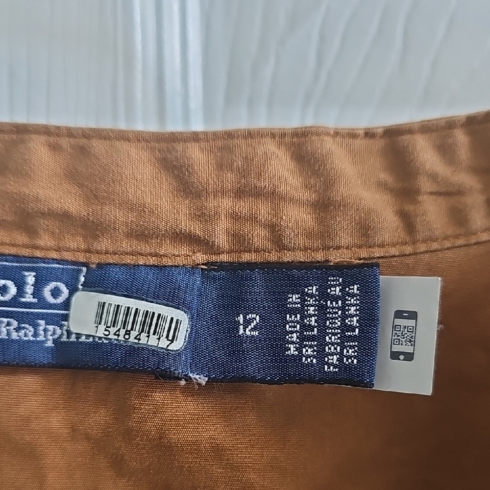 Polo by Ralph Lauren Tan Long Sleeve Shirt - Picture 4 of 4